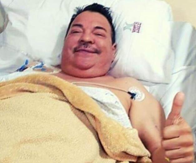 Julio Preciado se recupera de trasplante de riñón