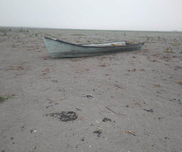 Se seca por completo la laguna de Marland Se seca por completo la laguna de Marland