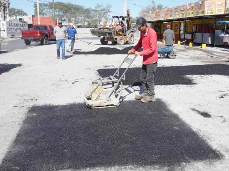 Rehabilitan cruce de la Jaime Nunó Rehabilitan cruce de la Jaime Nunó