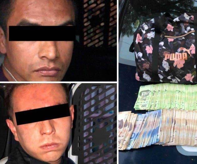 Caen dos que robaron 130 mil pesos en Xochimilco