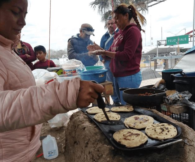 Salen adelante con las popusas
