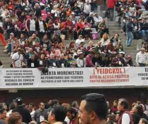 Arranca Morena congreso nacional sin Yeidckol