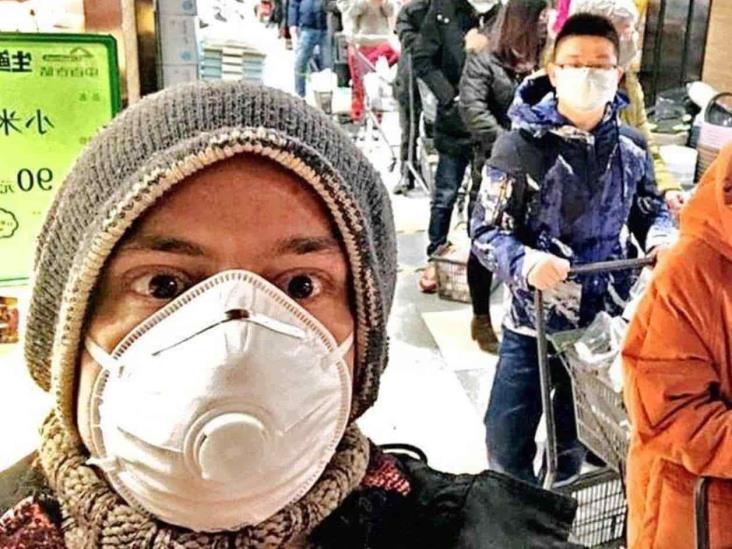 Clama mexicano ayuda para dejar Wuhan Clama mexicano ayuda para dejar Wuhan
