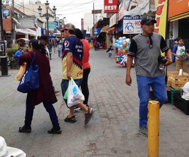 Disminuye en 40% actividad comercial