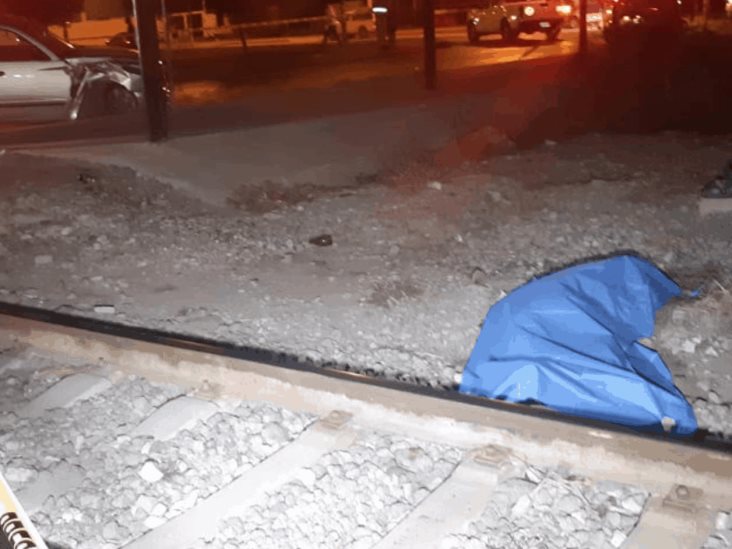 Muere en choque con ferrocarril Muere en choque con ferrocarril