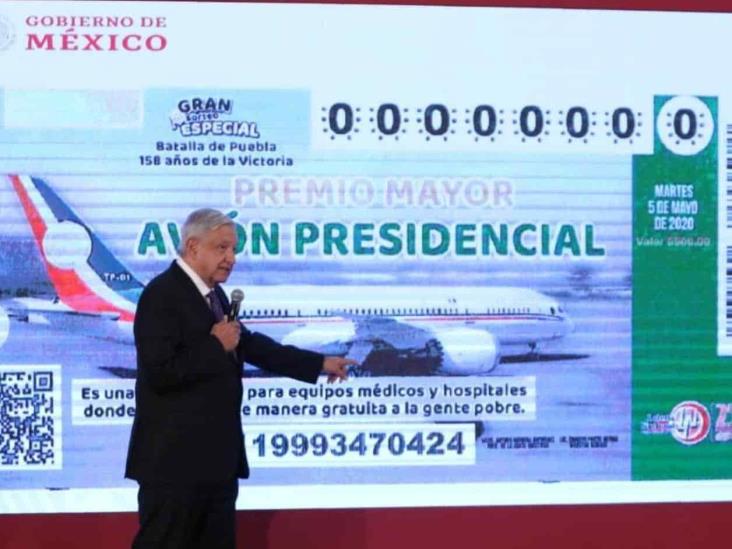 ‘Oficializa’ AMLO rifa del avión presidencial ‘Oficializa’ AMLO rifa del avión presidencial
