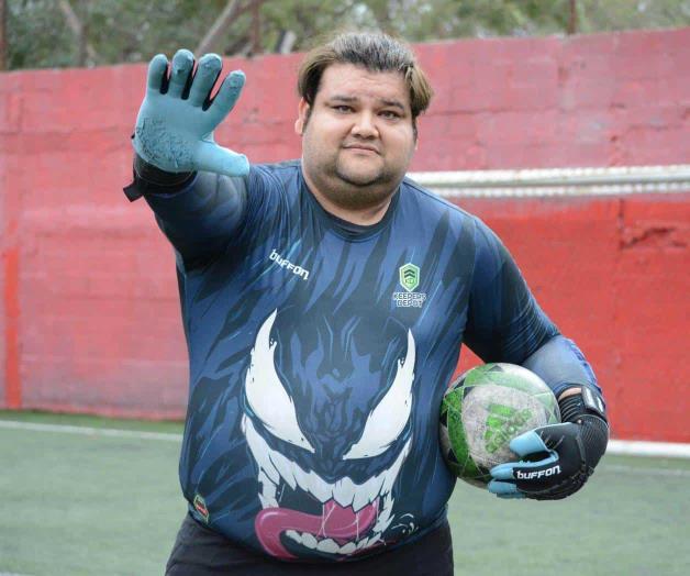 ¡Un portero que  vale lo que pesa!