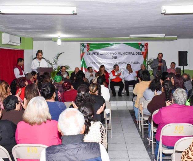 Tiene Edgar Melhem S. encuentro con militancia