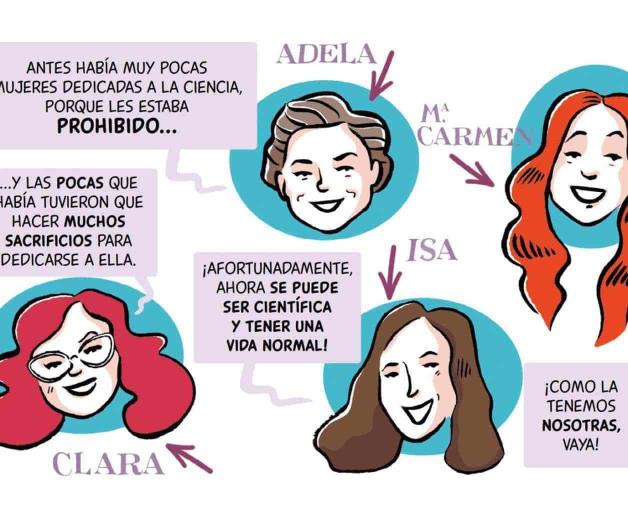 Hombre con bata y pelo alborotado: el referente científico que hay que cambiar Hombre con bata y pelo alborotado: el referente científico que hay que cambiar