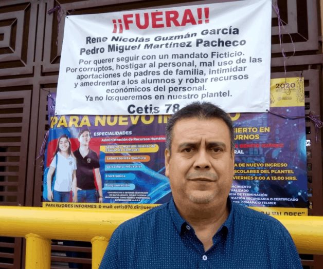 Solicitan la destitución del director del Cetis 78 de Altamira
