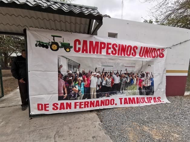 Protestan productores agrícolas de Victoria en contra de SADER