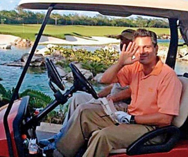Mientras tanto, Peña Nieto jugaba golf