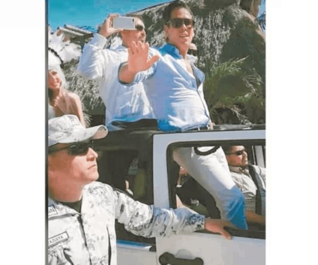 Pese a fotos, alcalde niega custodia de GN a Palazuelos