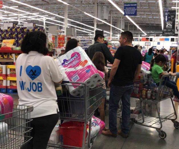 Se cruzan de EU a México para realizar compras de ‘pánico’