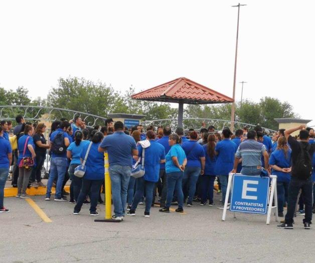 Exigen trabajadores de Kemet de Victoria irse a sus casas Exigen trabajadores de Kemet de Victoria irse a sus casas
