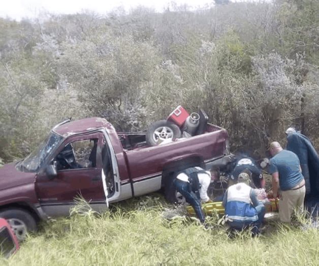 Herida en volcadura familia matamorense