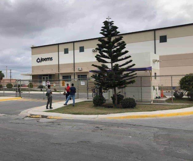 Suspenden labores en empresa Joerns de Matamoros por sospecha de Covid-19