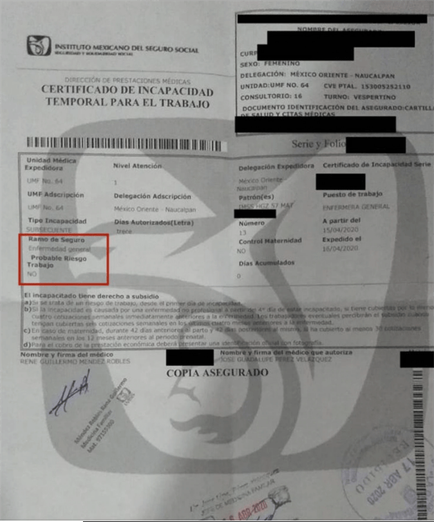 “Nadie da la cara”: el hospital mexicano que sospecha que el coronavirus se coló por la sala de urgencias