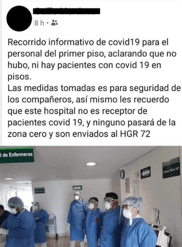 “Nadie da la cara”: el hospital mexicano que sospecha que el coronavirus se coló por la sala de urgencias