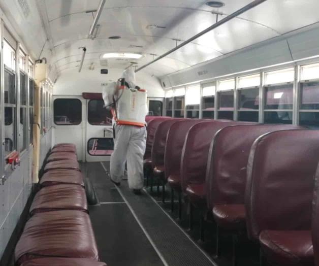 “Si no sanitizan unidades  no podrán circular”, advierten concesionarios de transporte público