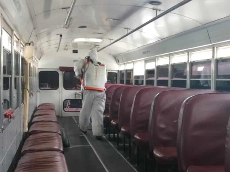 “Si no sanitizan unidades no podrán circular”, advierten concesionarios de transporte público “Si no sanitizan unidades no podrán circular”, advierten concesionarios de transporte público