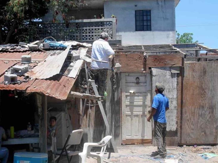 Tendrán techo nuevo en su humilde hogar