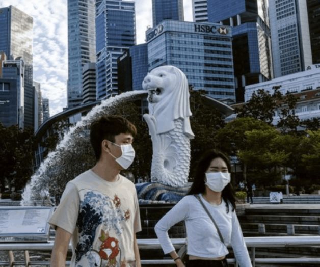 Historia de dos brotes: Singapur afronta 2da ola del virus Historia de dos brotes: Singapur afronta 2da ola del virus