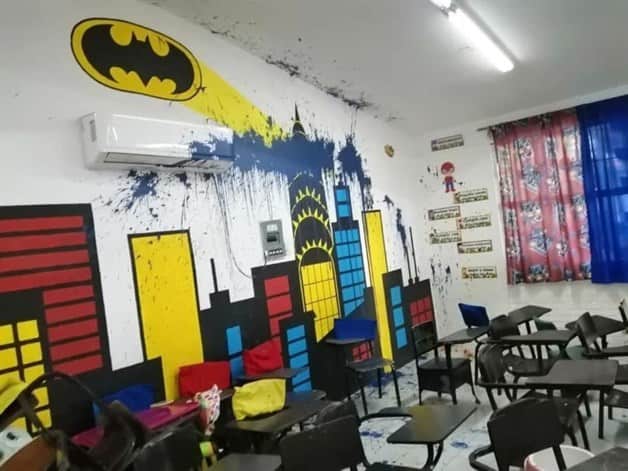 Roban y vandalizan primaria de Matamoros