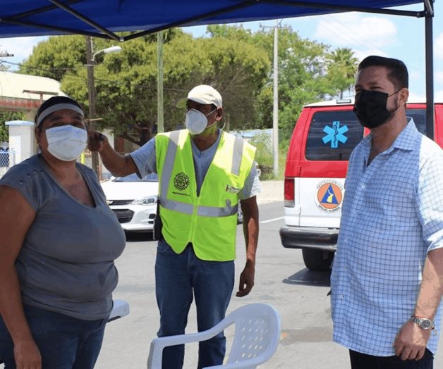 Supervisa alcalde el filtro sanitario