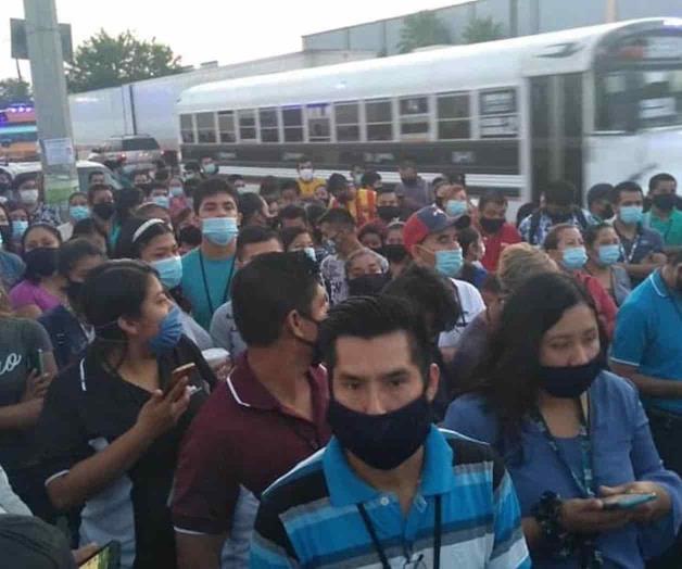 Protestan empleados de ‘Erika de Reynosa’ Protestan empleados de ‘Erika de Reynosa’