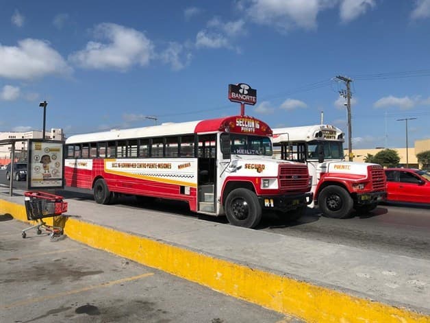 Reactivan al 50% de su capacidad el transporte público en Matamoros