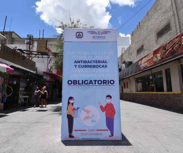 Concientizan sobre Covid con carteles