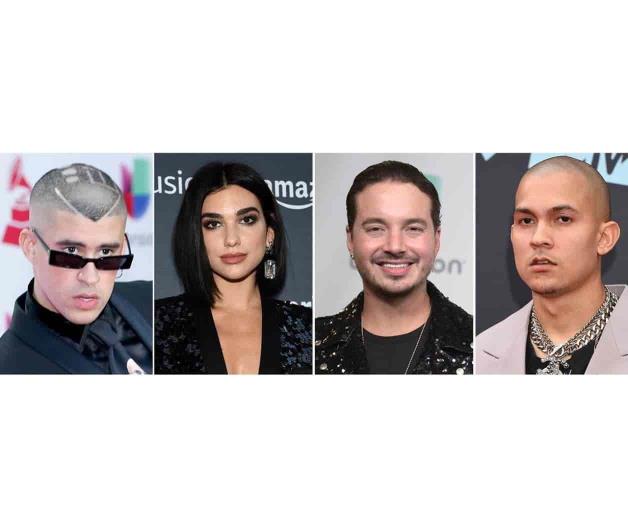 J Balvin y Tainy unen fuerzas con Dua Lipa y Bad Bunny
