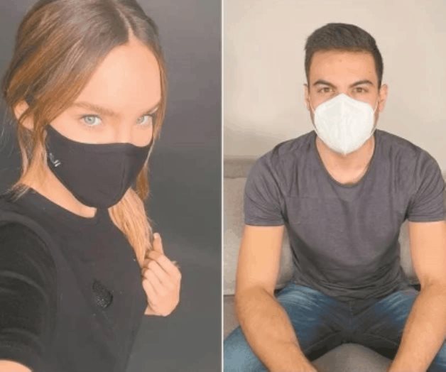 Belinda, Carlos Rivera y El Potrillo promueven el uso de cubrebocas