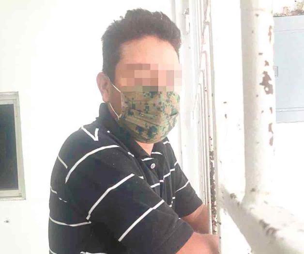 Borracho agarra parejo: contra su padre y esposa