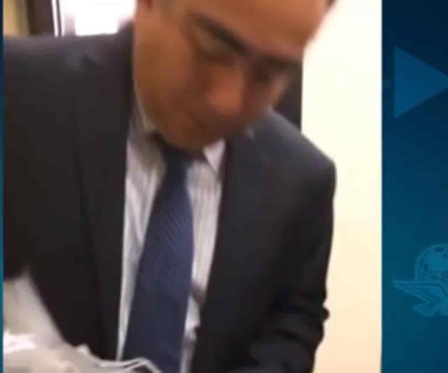 Hombre del video del soborno es ahora contratista de la 4T