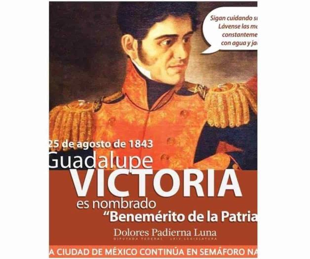 Dolores Padierna confunde a Guadalupe Victoria con Santa Anna