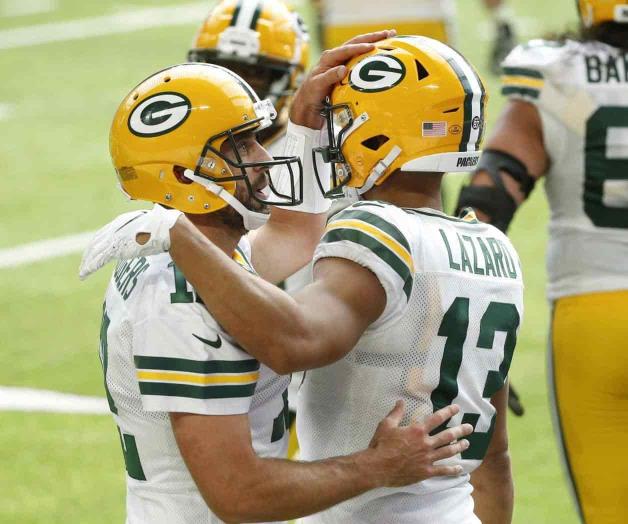 Luce Rodgers en paliza de Packers 43-34 sobre Vikings