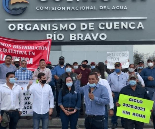 Se suman productores a reclamos por el agua