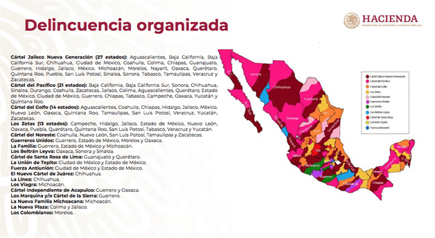 Entra CJNG a Tamaulipas, informa gobierno federal