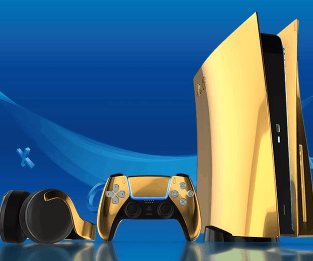 PlayStation 5 bañada en oro y otros detalles de la nueva consola