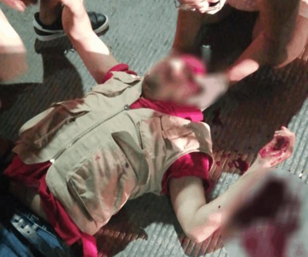 Arrollan a periodista mientras transmitía en vivo, en Tampico