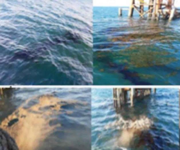 Causa derrame una plataforma