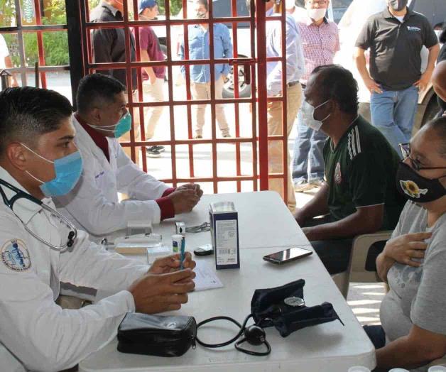 Cubren consultas en brigada médica Cubren consultas en brigada médica