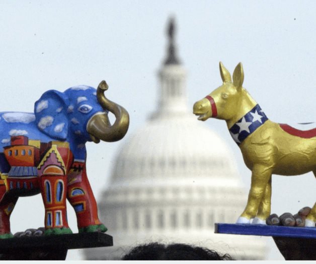 Elecciones EU 2020, ¿por qué partidos usan burro y elefante como distintivos?