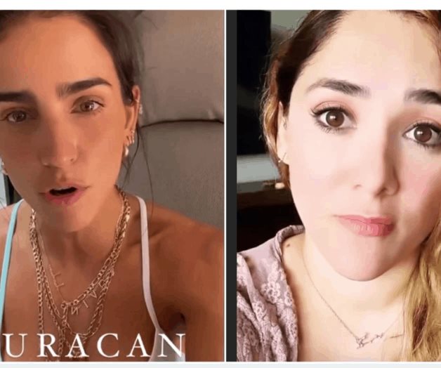 Bárbara de Regil y Sherlyn pasan horas de angustia por el huracán Delta Bárbara de Regil y Sherlyn pasan horas de angustia por el huracán Delta