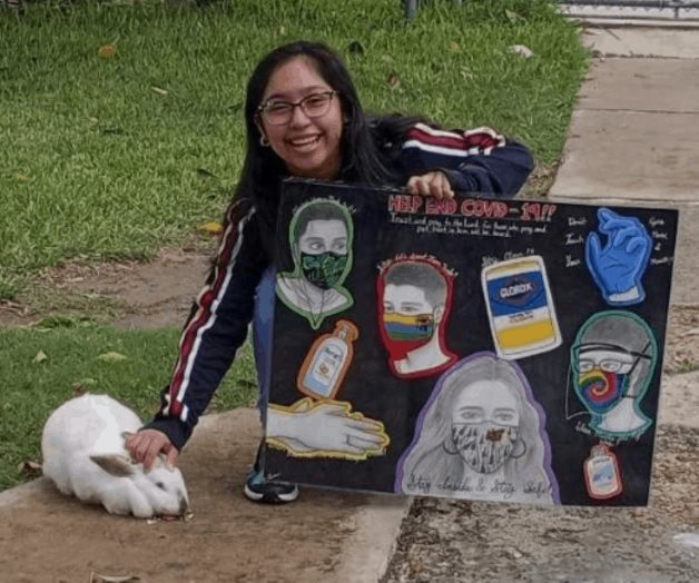 Alumna gana concurso de Arte de UTHealth