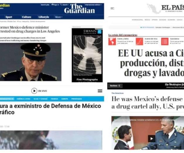 Diarios del mundo destacan detención 