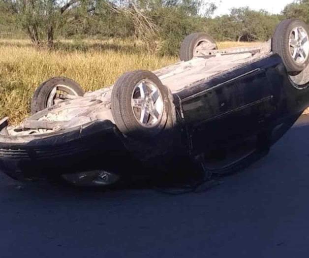 Vuelca tras un ‘cerrón’ Vuelca tras un ‘cerrón’