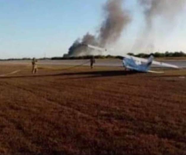 Despista avioneta; familia se lleva gran susto